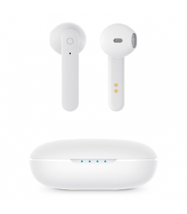 Auriculares bluetooth spc zion go con estuche de carga/ autonomía 3h/ blanco - Imagen 1