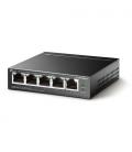 TP-LINK TL-SF1005LP switch No administrado Fast Ethernet (10/100) Energía sobre Ethernet (PoE) Negro - Imagen 3
