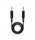 Cable estéreo nanocable 10.24.0105/ jack 3.5 macho - jack 3.5 macho/ 5m/ negro - Imagen 4