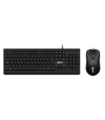 iggual Kit teclado y ratón CMK-BUSINESS negro - Imagen 1
