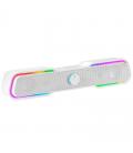 Barra de sonido con bluetooth mars gaming msbx/ 10w/ 2.0/ blanca - Imagen 1