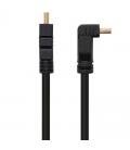 Cable hdmi 1.4 nanocable 10.15.3002/ hdmi macho - hdmi macho/ 1.8m/ negro - Imagen 6