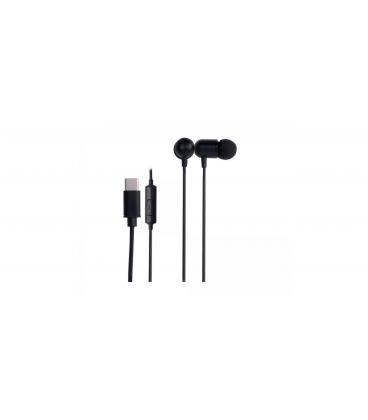 Auriculares intrauditivos fonestar x3 - nc - microfono - usb tipo c - negro - Imagen 1