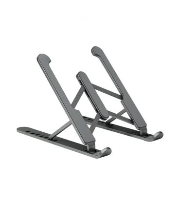 AISENS Soporte De Sobremesa Ajustable Para Portatil / Tablet, Gris Oscuro - Imagen 1