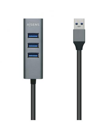 Hub USB 3.0 Aisens A106-0507/ 4 Puertos USB