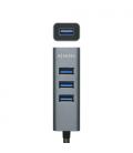 Hub USB 3.0 Aisens A106-0507/ 4 Puertos USB