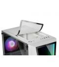 Mars Gaming MC777, Caja de ordenador ATX, Iluminación ARGB, Blanco - Imagen 5