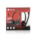 NGS VOX505USB auricular y casco Auriculares Alámbrico Diadema USB tipo A Negro - Imagen 17