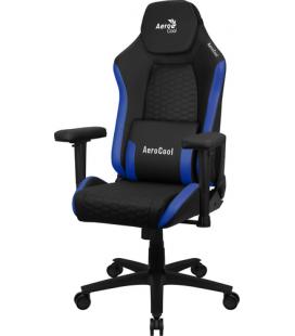Aerocool CROWNBB Azul, Silla Gaming Ergonómica, Cojines Ajustables, Cuero Sintético Premium - Imagen 1
