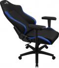 Aerocool CROWNBB Azul, Silla Gaming Ergonómica, Cojines Ajustables, Cuero Sintético Premium - Imagen 4