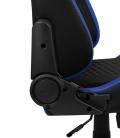 Aerocool CROWNBB Azul, Silla Gaming Ergonómica, Cojines Ajustables, Cuero Sintético Premium - Imagen 5