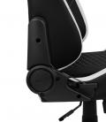 Aerocool CROWNBW Blanco, Silla Gaming Ergonómica, Cojines Ajustables, Cuero Sintético Premium - Imagen 5