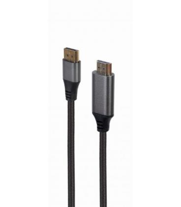 CABLE DISPLAYPORT GEMBIRD A HDMI MACHO MACHO 4K V1.2 1,8 "PREMIUM SERIES" - Imagen 1