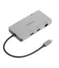 DOCKING STATION TARGUS TIPO C A 2X HDMI 2.0 2X USB-A PLATA