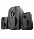 Altavoces con bluetooth hiditec h400 dark edition/ 80w/ 2.1 - Imagen 2