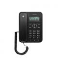 Motorola CT202 Teléfono analógico Identificador de llamadas Negro - Imagen 5