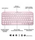 Logitech MX Keys Mini Minimalist Wless Illum KB teclado - Imagen 6