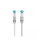 CABLE RED NANOCABLE RJ45 LSZH CAT.7 0.5M GRIS - Imagen 1