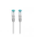 CABLE RED NANOCABLE RJ45 LSZH CAT.7 3M GRIS - Imagen 1
