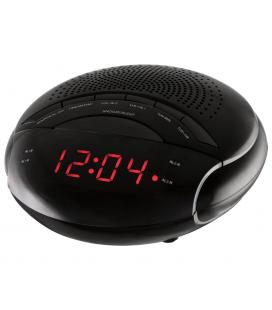Radio reloj despertador nevir nvr - 335dd negro sintonizador am - fm - Imagen 1