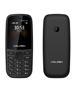 Telefono volfen a3 negro pantalla 1.8pulgadas - camara - radio fm - micro sd - bateria larga duracion - Imagen 1