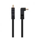Nanocable CABLE HDMI ACODADO V1.4 (ALTA VELOCIDAD / HEC), A/M-A/M, 1.8 M - Imagen 8