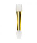 Nanocable CABLE ALIM. 4PIN/H-4+4PIN/M 15CM - Imagen 4