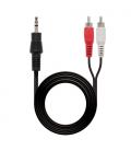 Nanocable CABLE AUDIO ESTEREO 3.5/M-2xRCA/M 3.0 M - Imagen 7