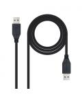 Nanocable 10.01.1002-BK cable USB 2 m USB 3.2 Gen 1 (3.1 Gen 1) USB A Negro - Imagen 6