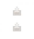 Nanocable Cable de red latiguillo RJ45 Cat.6 UTP AWG24, Gris, 1.5m - Imagen 4