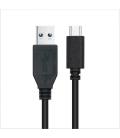 Nanocable Cable USB 3.1 Gen2 10Gbps 3A, tipo USB-C/M-A/M, negro, 0.5 m - Imagen 6