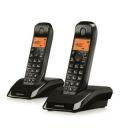 Motorola S12 Duo Teléfono DECT Identificador de llamadas Negro - Imagen 5