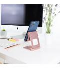 Soporte para Smartphone/Tablet TooQ PH-KEOPS-OCASO/ Rosa