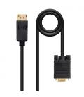 Nanocable Cable conversor DISPLAYPORT a VGA, DP/M - VGA/M, Negro, 2.0 M - Imagen 5