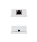 Nanocable ROSETA DE SUPERFICIE PARA RJ45 CAT.6 FTP 1 TOMA, BLANCO - Imagen 9
