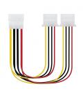 Nanocable CABLE ALIMENTACION MOLEX 5.25"/M-2x5.25"/H 20CM - Imagen 11