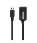 Nanocable Cable USB 3.0 prolongador con amplificador, tipo A/M-A/H, 5m - Imagen 6