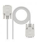 Nanocable CABLE SERIE NULL MODEM, DB9/H-DB9/H, 1.8 M - Imagen 6