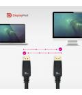Nanocable 10.15.2503 cable DisplayPort 3 m Negro - Imagen 8
