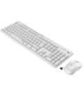 Logitech MK295 teclado RF inalámbrico AZERTY Francés Blanco - Imagen 1