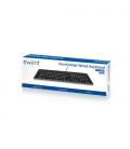 Ewent EW3269 teclado USB QWERTY Español Negro - Imagen 2