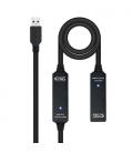 Nanocable Cable USB 3.0 prolongador con amplificador, tipo A/M-A/H, 15m - Imagen 3