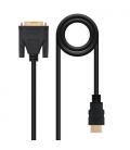 Nanocable CABLE DVI A HDMI DVI18+1/M-HDMI A/M 1.8 M - Imagen 3