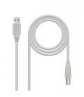 Nanocable CABLE USB 2.0 IMPRESORA, TIPO A/M-B/M, BEIGE, 1.0 M - Imagen 8