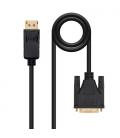 Nanocable Cable conversor DISPLAYPORT a DVI, DP/M - DVI/M, Negro, 2.0 M - Imagen 4