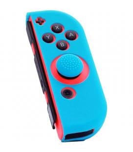 Funda protectora de silicona para joy-con derecho + grip para nintendo switch blade fr-tec/ azul - Imagen 1