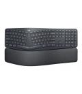 Logitech Ergo K860 for Business teclado RF Wireless + Bluetooth Español Grafito - Imagen 1