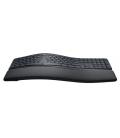 Logitech Ergo K860 for Business teclado RF Wireless + Bluetooth Español Grafito - Imagen 4
