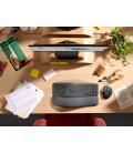 Logitech Ergo K860 for Business teclado RF Wireless + Bluetooth Español Grafito - Imagen 10