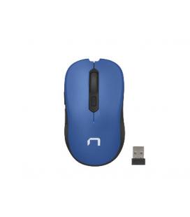 RATON NATEC TOUCAN WIRELESS 1600 DPI OPTICO AZUL-BLANCO - Imagen 1